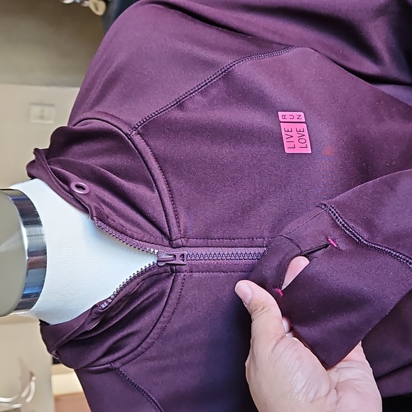 Womens Burgandy/Purple Hoodie (S) - Picture 2 of 4